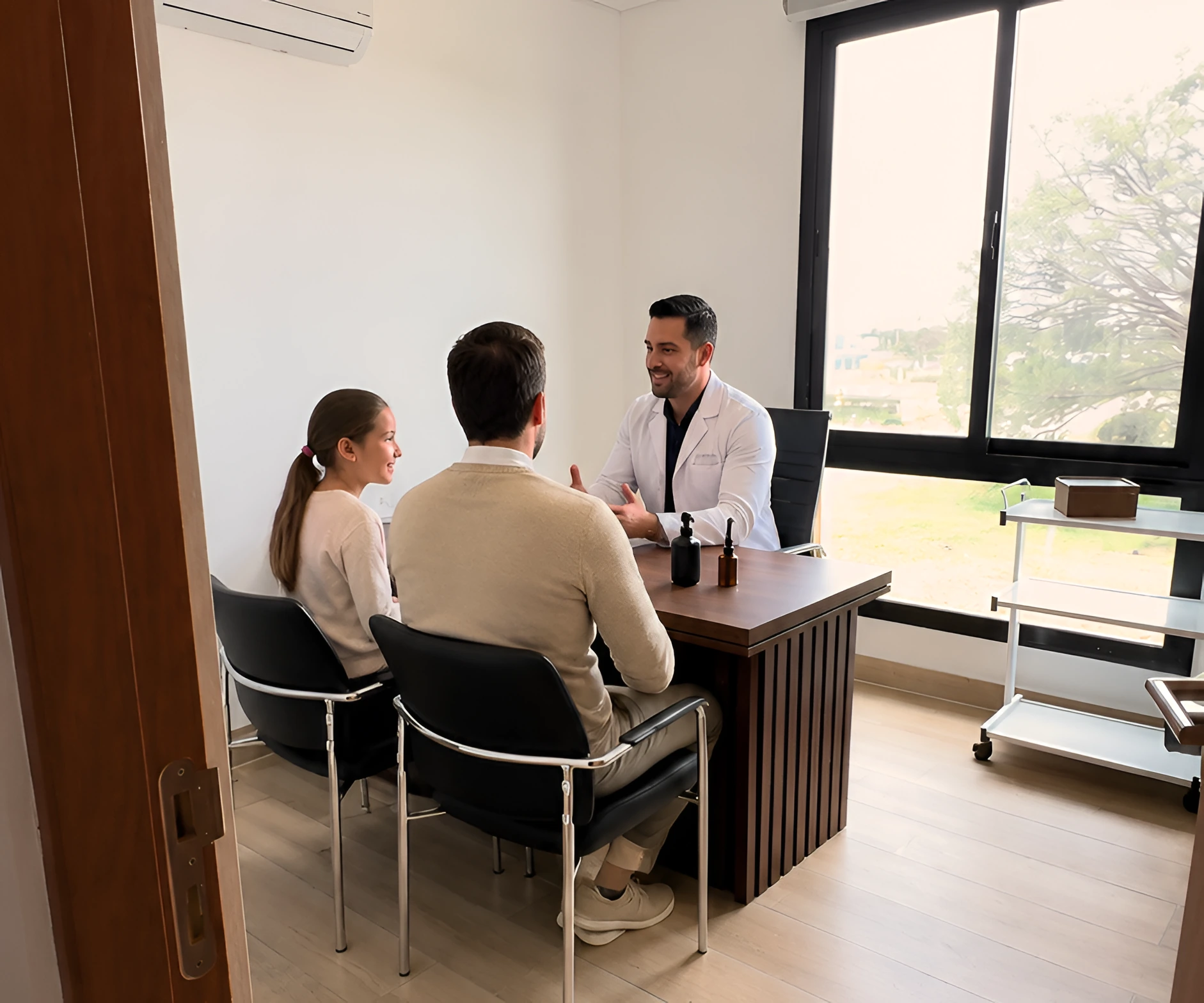 Espacios institucionales de Ciudad Oeste Centro Médico.
