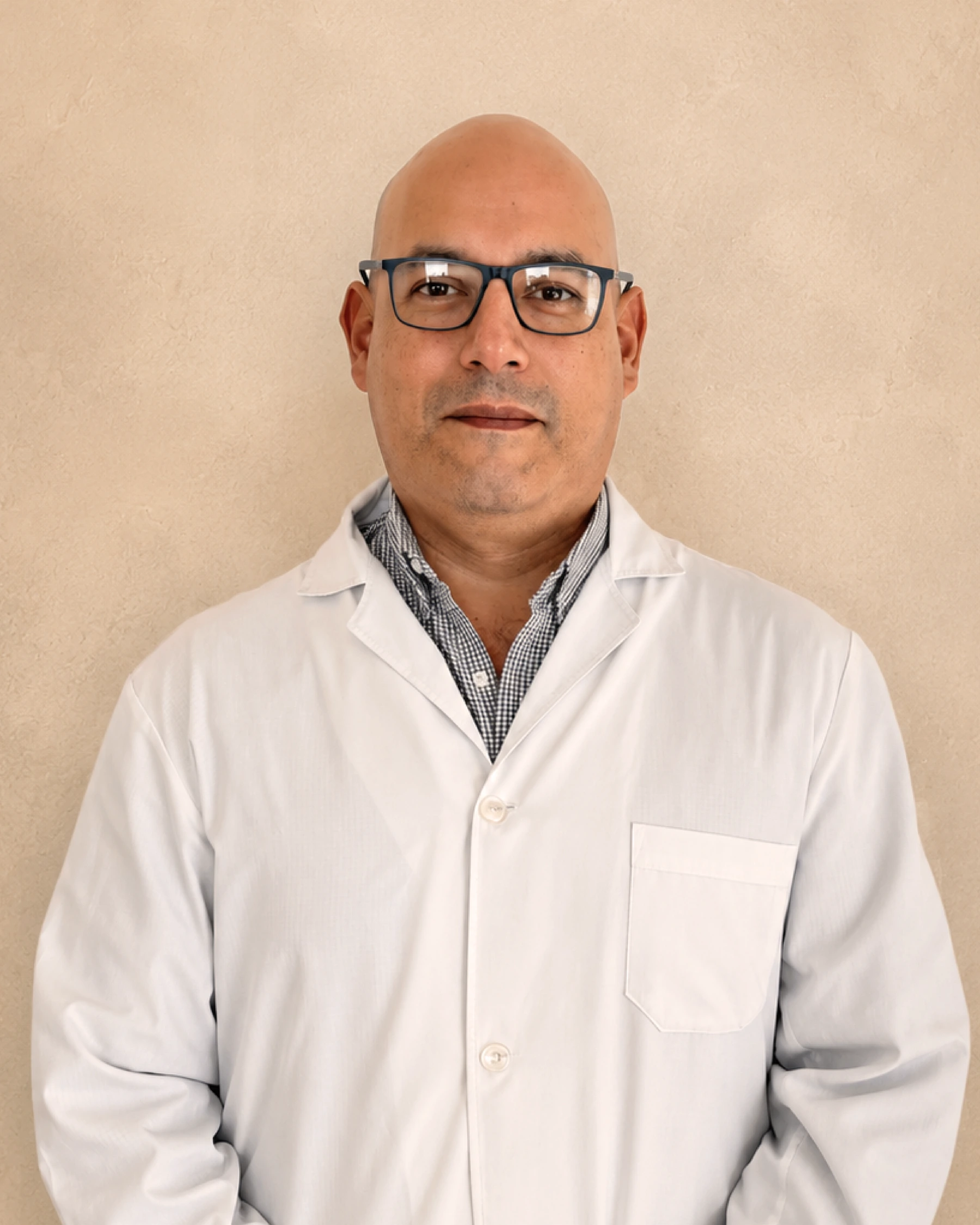 Retrato de Dr. Hector Andulce, clínica médica y diabetología.