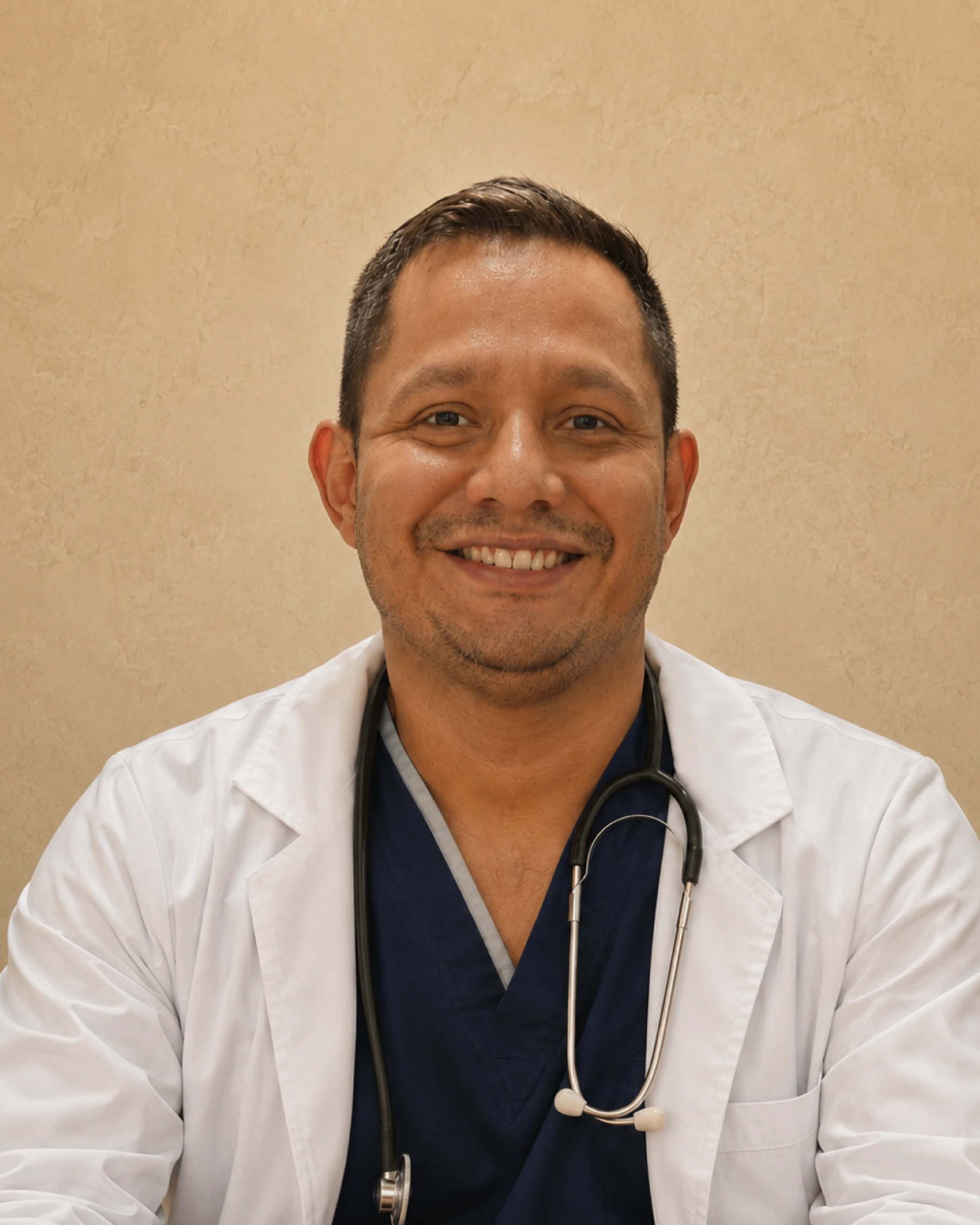 Retrato de Dr. Horacio Benítez, cardiología.