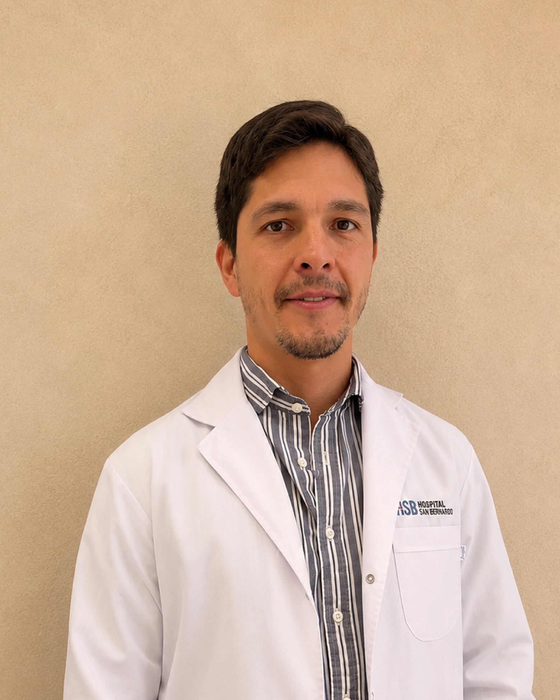 Retrato de Dr. Ramiro Gutierrez, hematología.