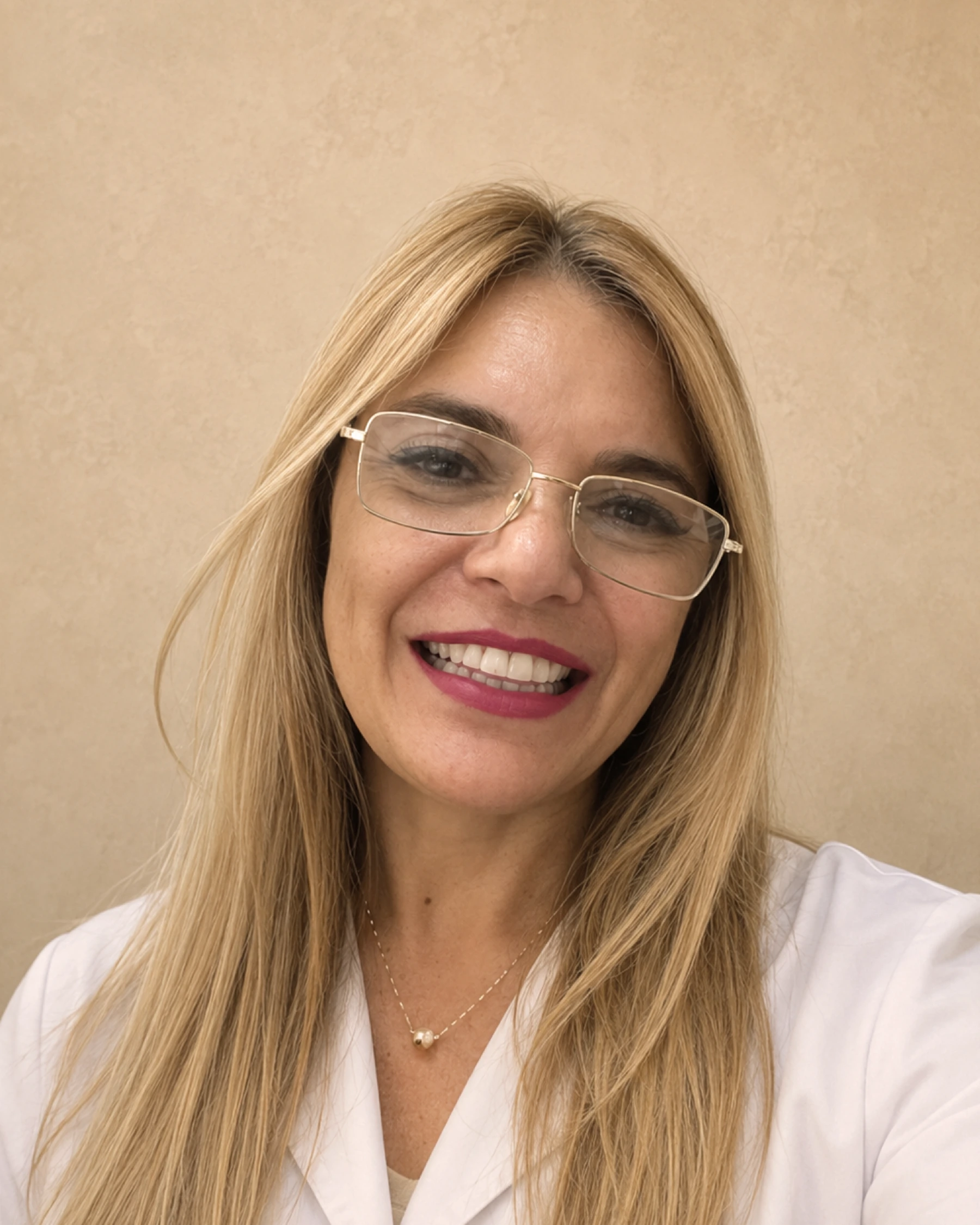 Retrato de Lic. Sandra Gonzalez Vanetta, nutrición.